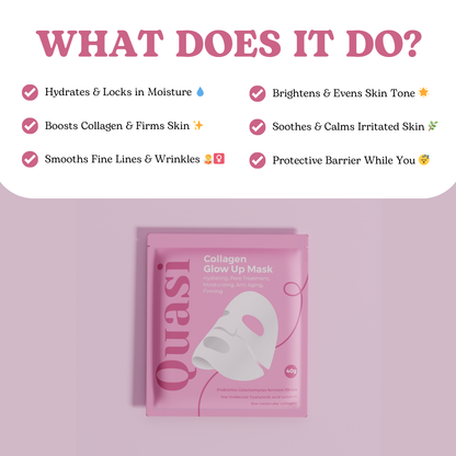 Collagen Glow Up Mask 2.0 - BOGO Flash Sale